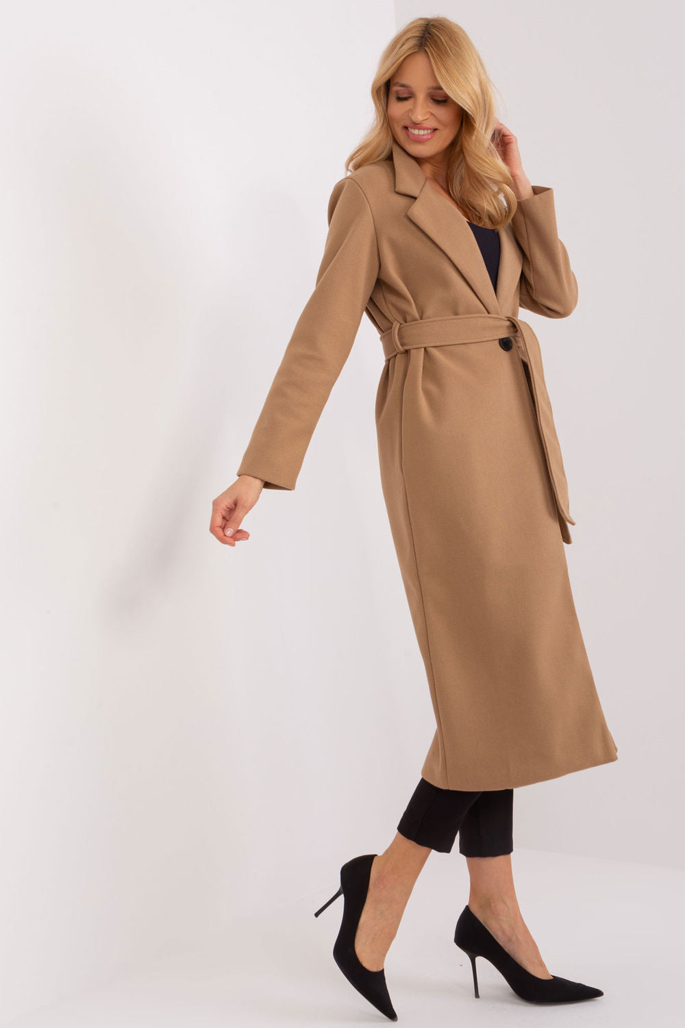 Manteau femme Och Bella — brun
