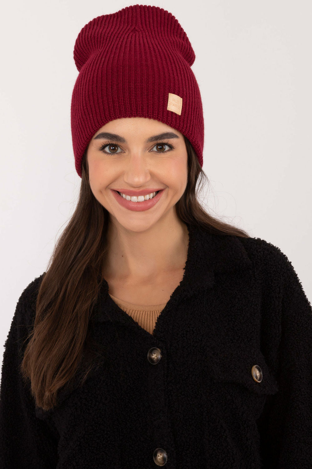 Bonnet femme Rue Paris — rouge