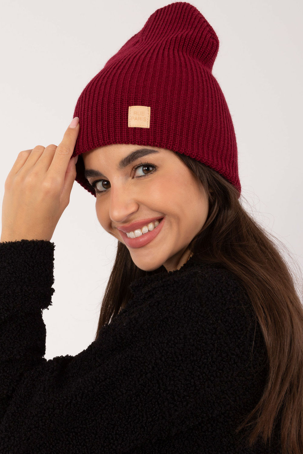 Bonnet femme Rue Paris — rouge