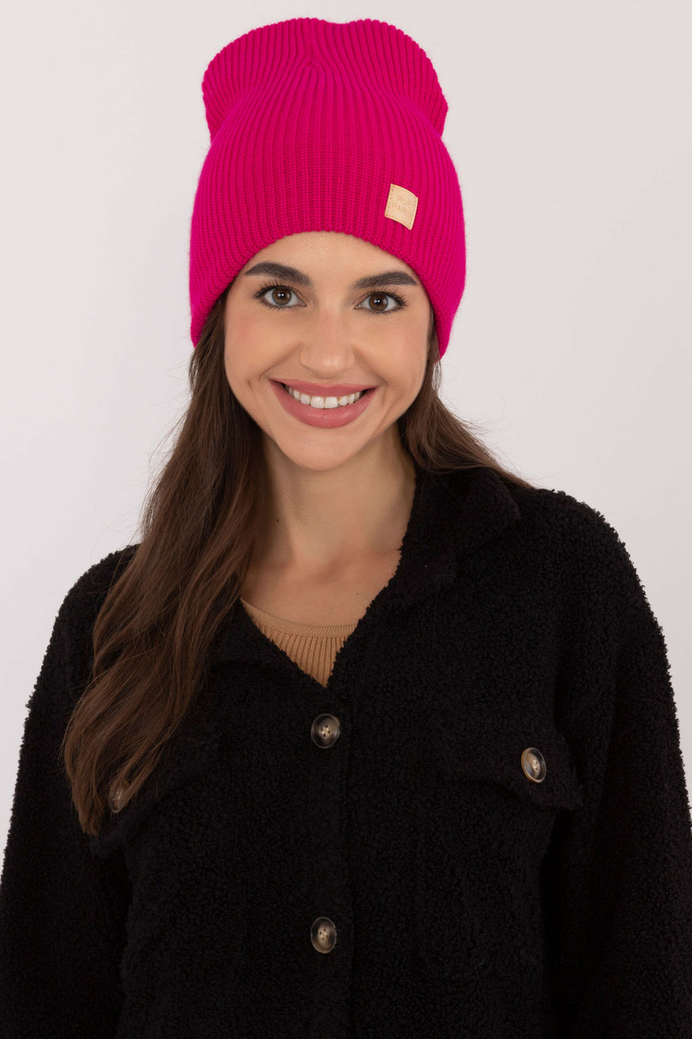Bonnet femme Rue Paris — rosé