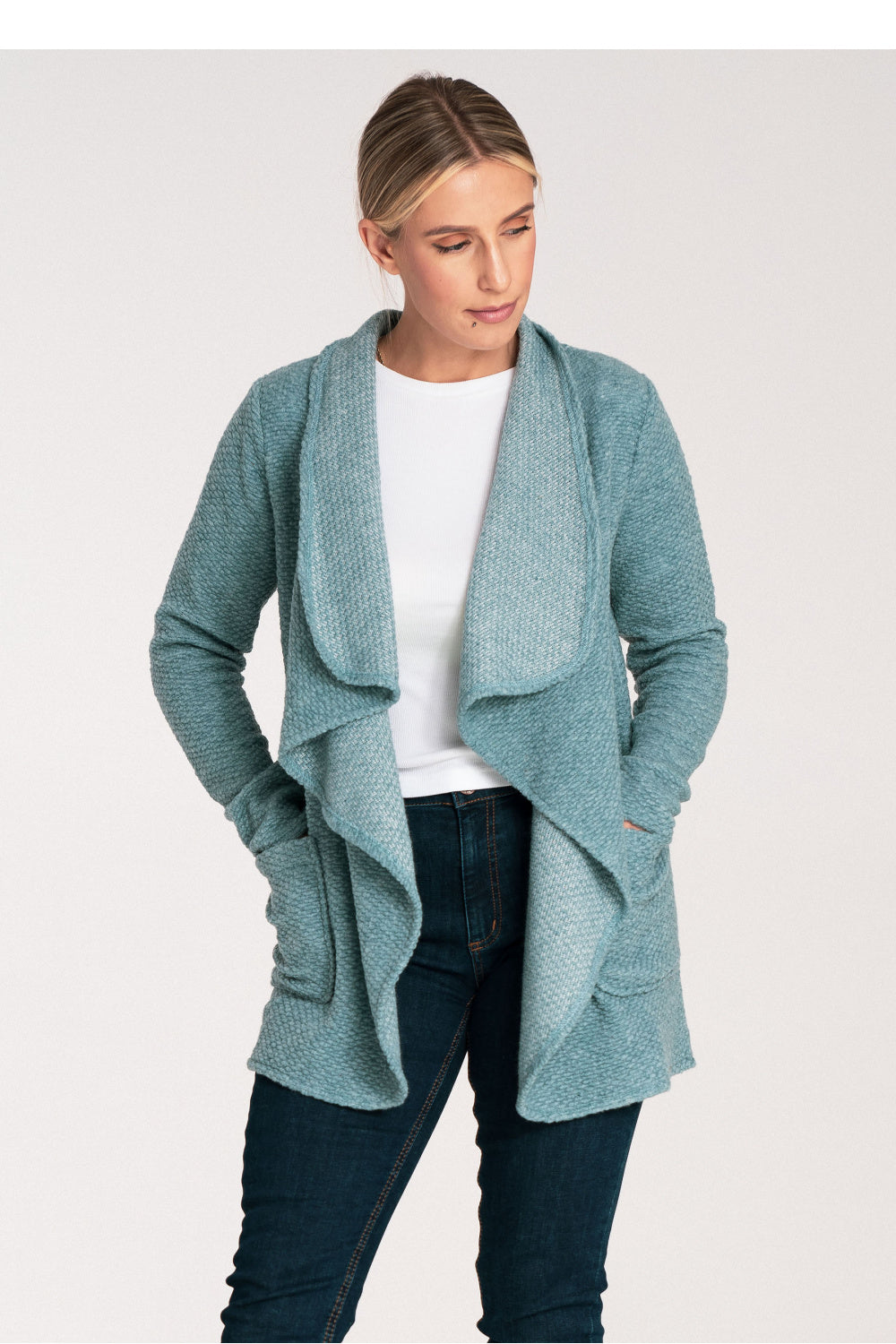 Cardigan femme Figl — vert