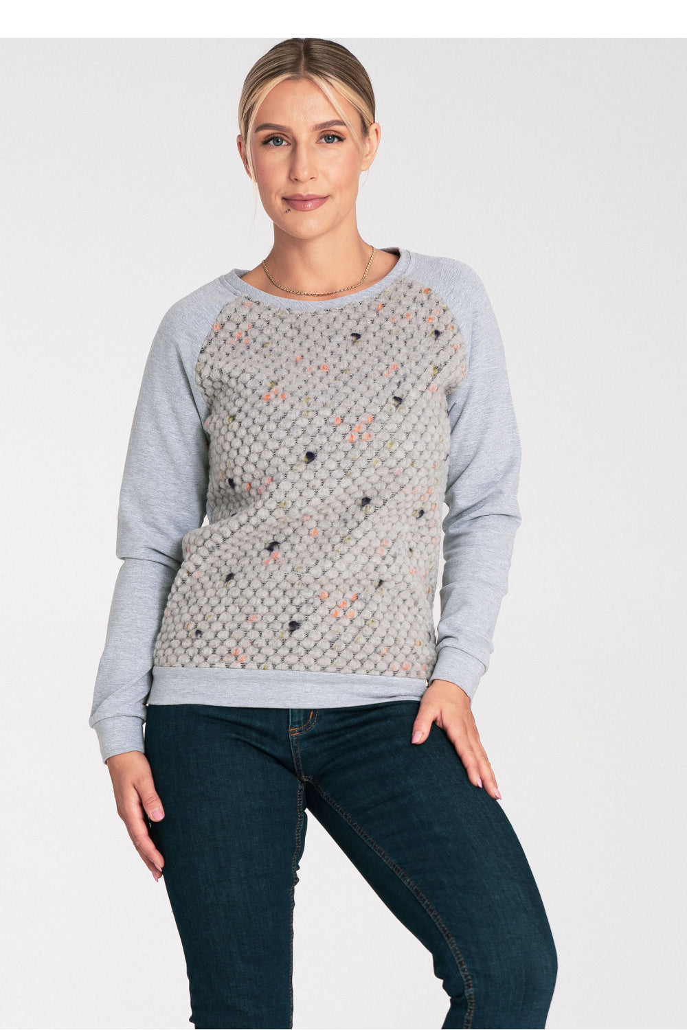 T-shirt femme Figl Sweatshirt Sweatshirt — gris