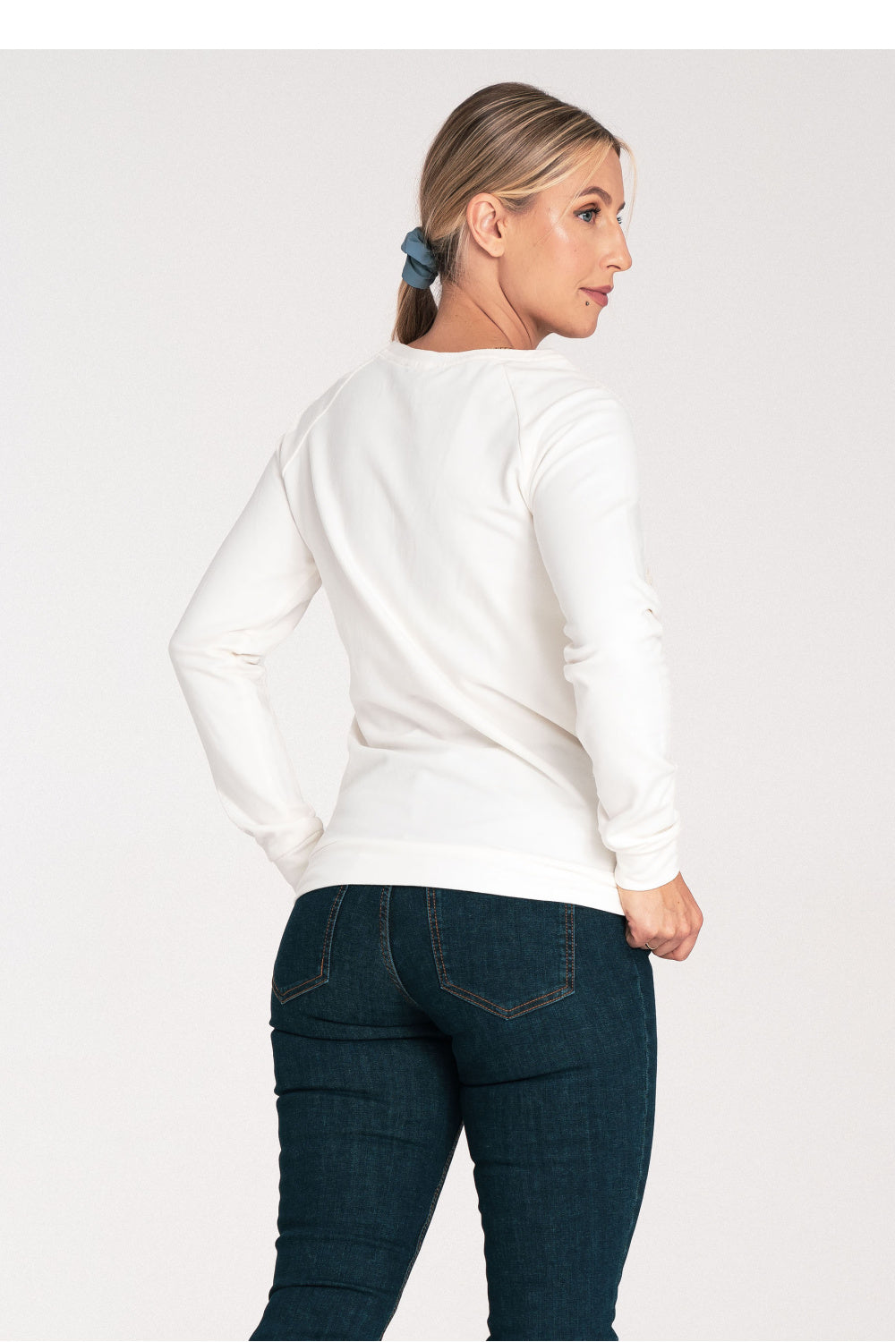 T-shirt femme Figl Sweatshirt Sweatshirt — beige