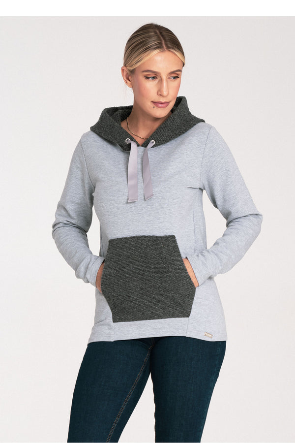 T-shirt femme Figl Sweatshirt Sweatshirt — gris
