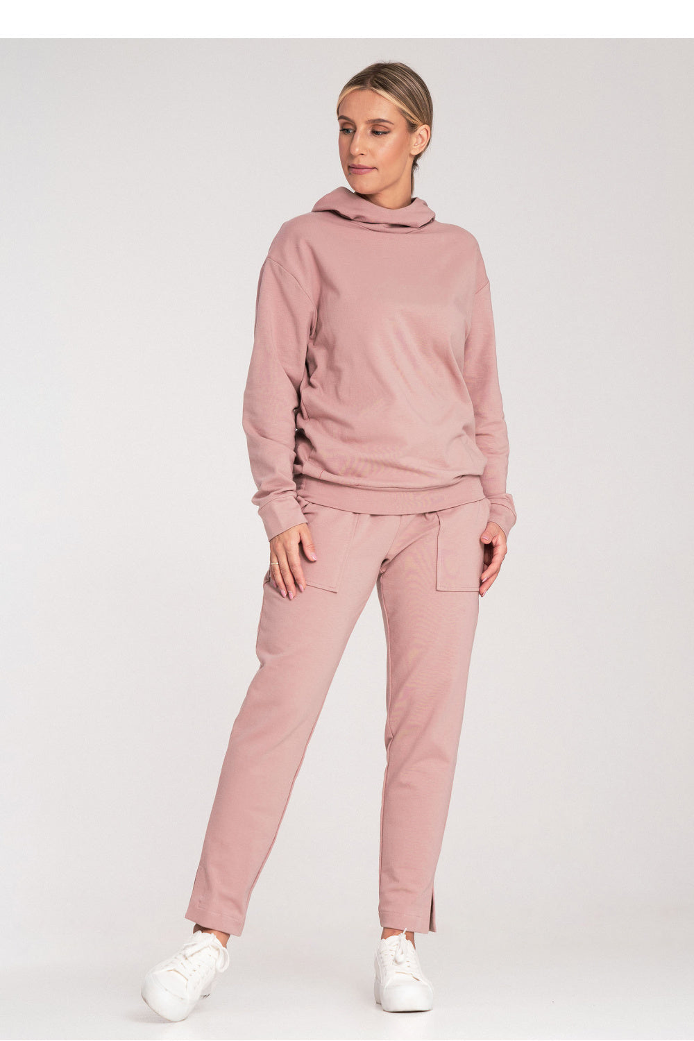 T-shirt femme Figl Sweatshirt Sweatshirt — rosé