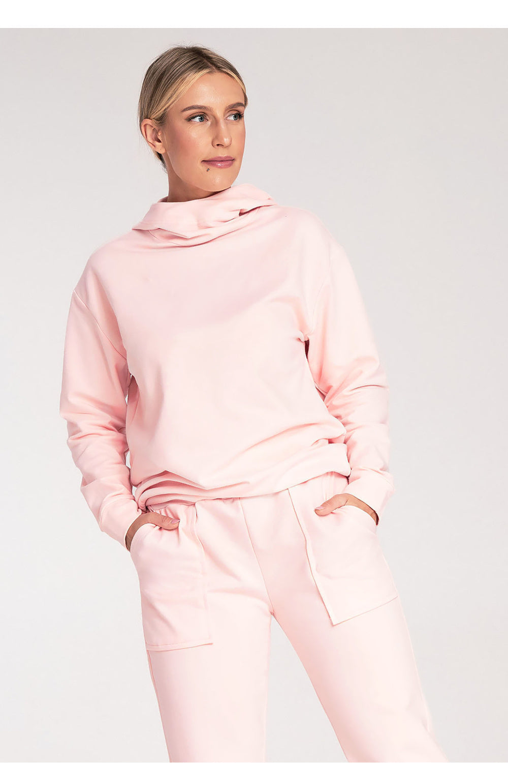 T-shirt femme Figl Sweatshirt Sweatshirt — rosé