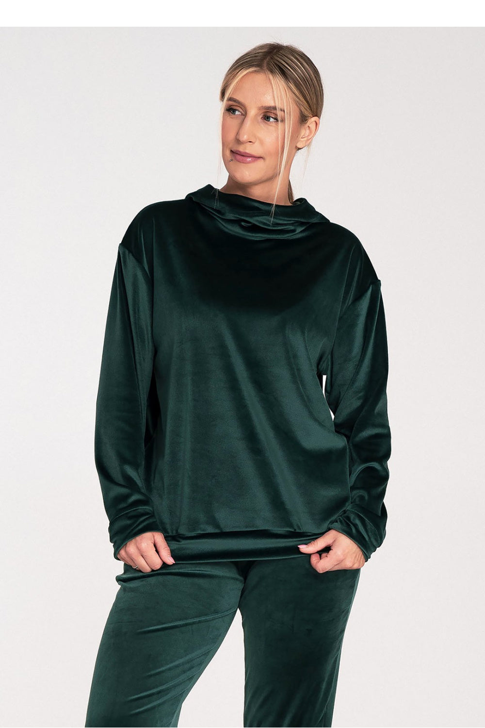T-shirt femme Figl Sweatshirt Sweatshirt — vert