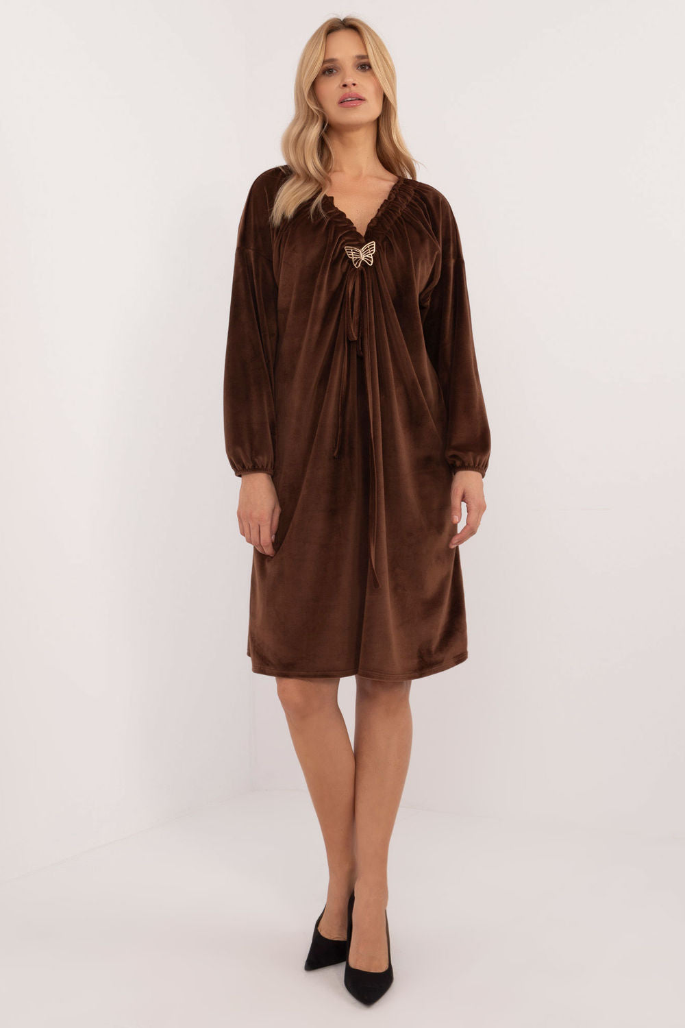 Robe femme Italy Moda De Jour De — brun