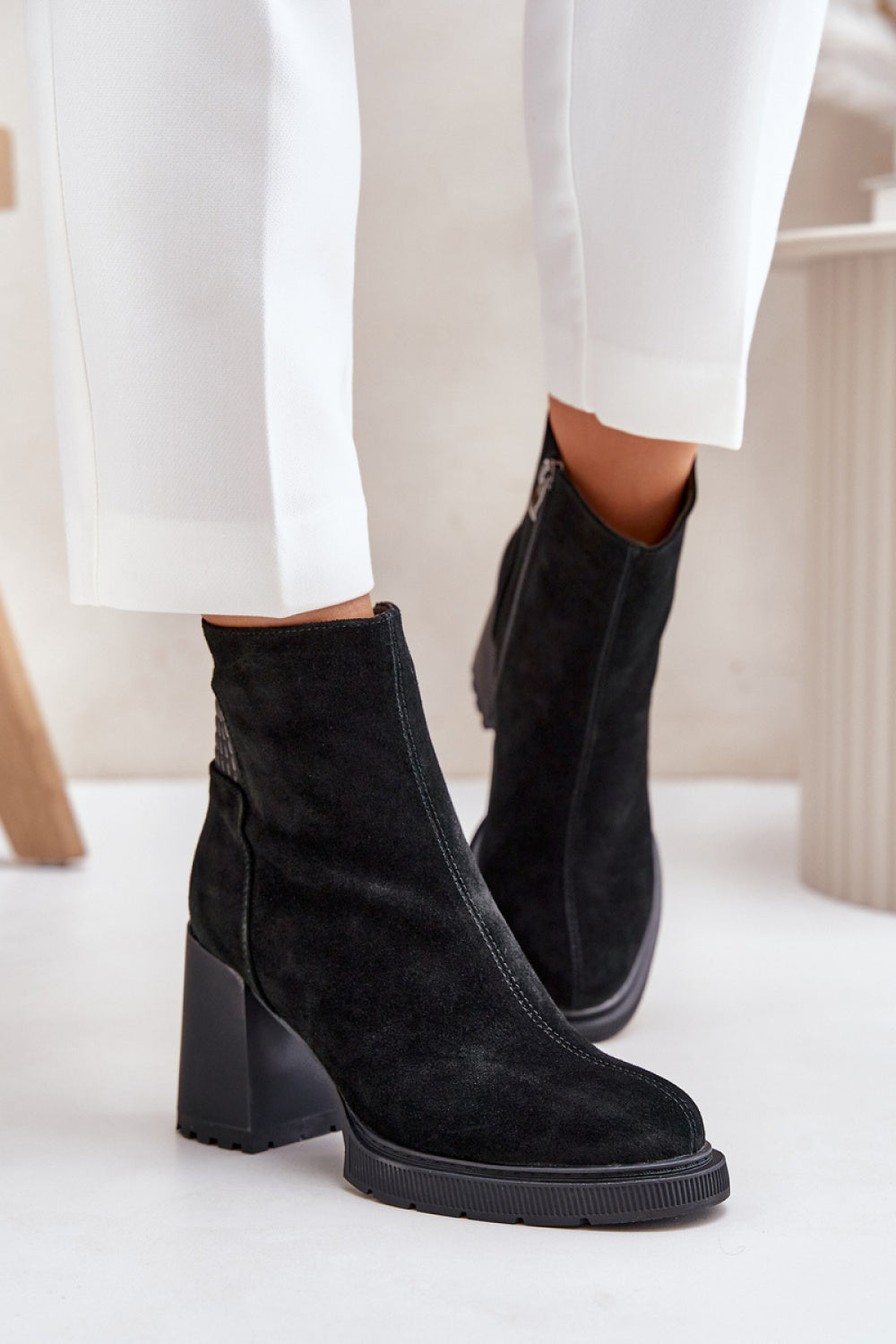 Bottes femme Step in style À Talons À — noir