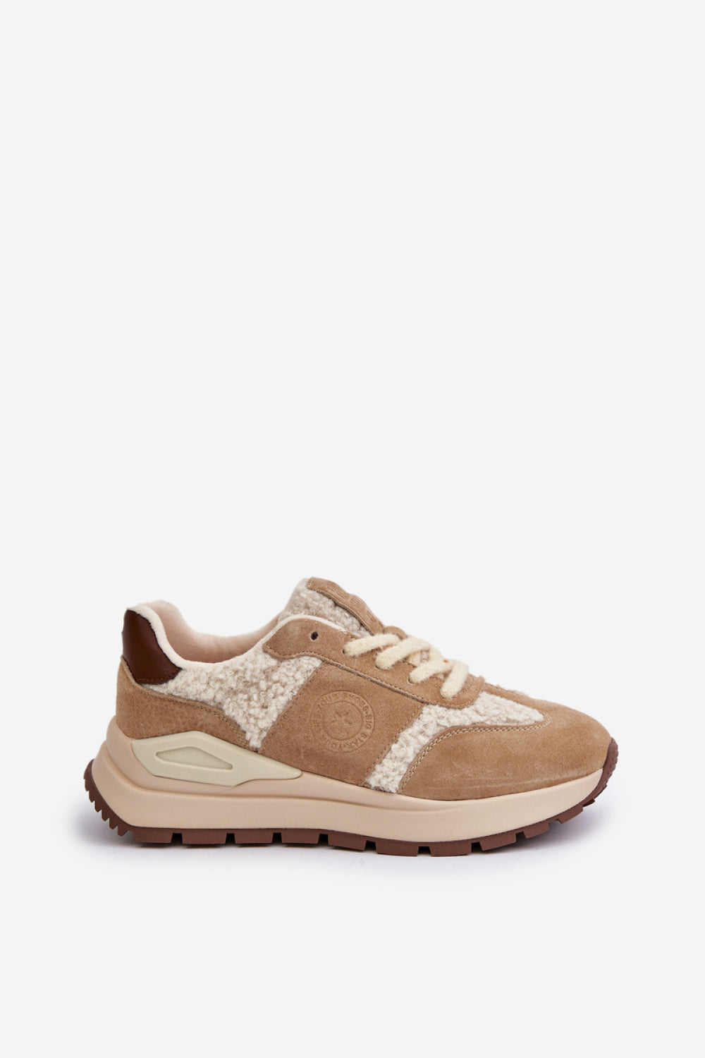 Baskets femme Step in style À Plateforme À — beige
