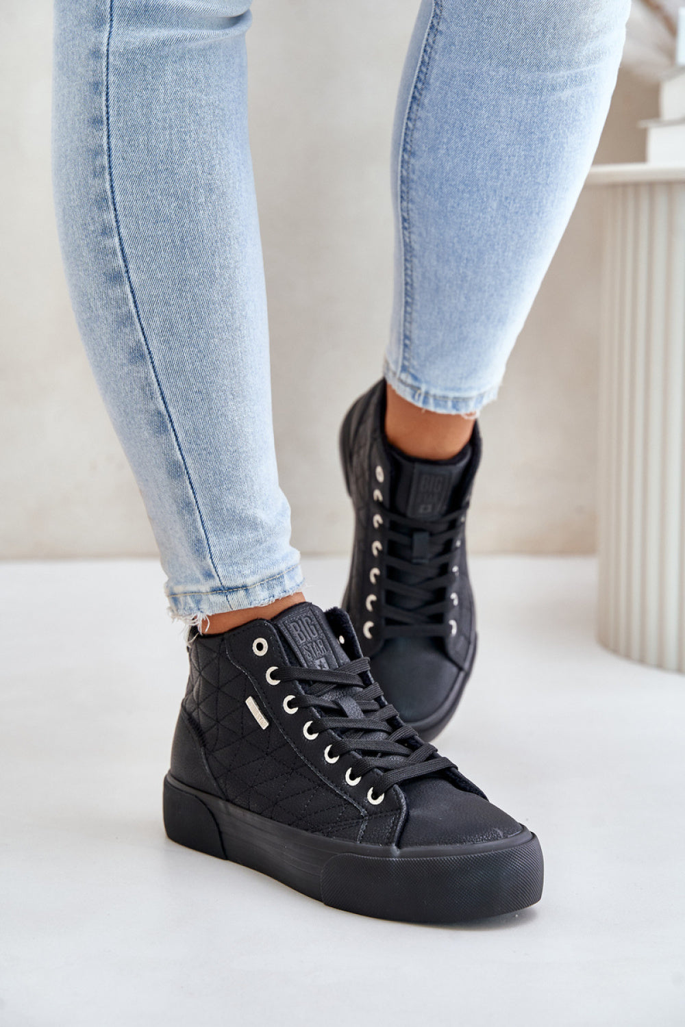 Baskets femme Step in style — noir