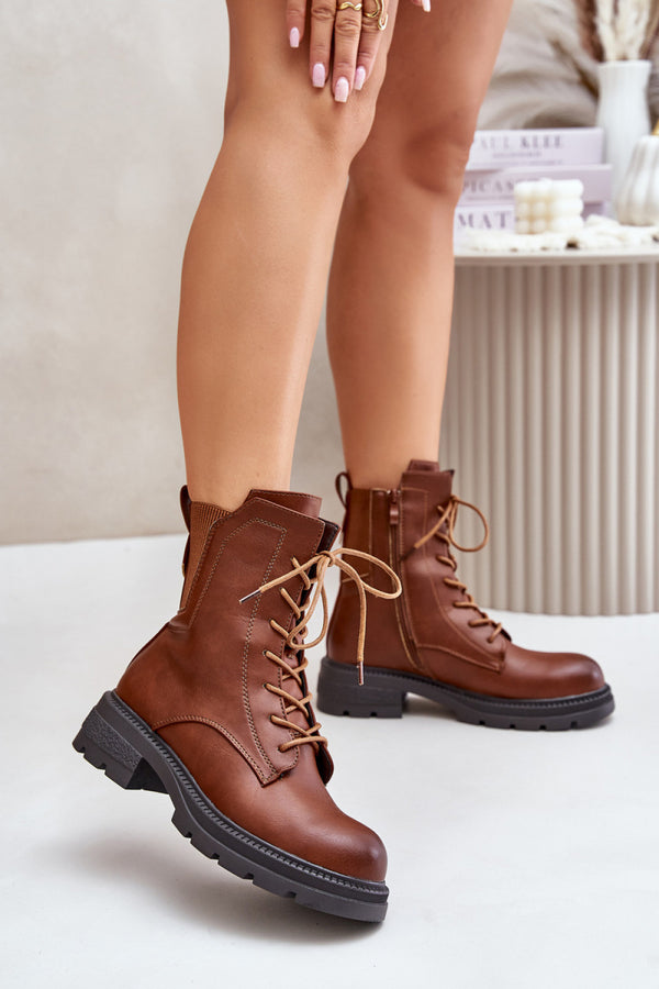 Bottes femme Step in style Bootie Bootie — brun