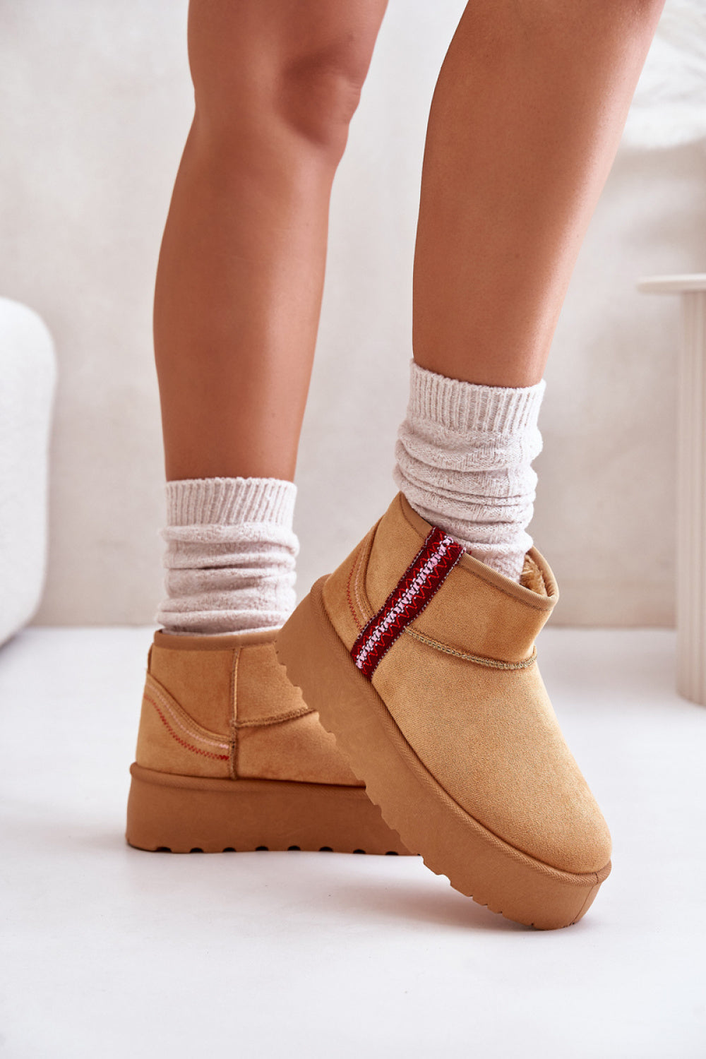 Bottes femme Step in style De Neige De — brun