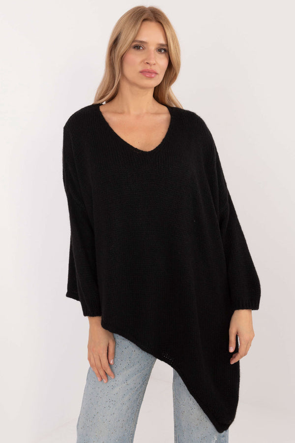 Pull femme Och Bella Chandail Chandail — noir