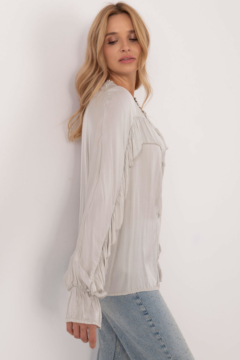 Blouse femme Och Bella — gris