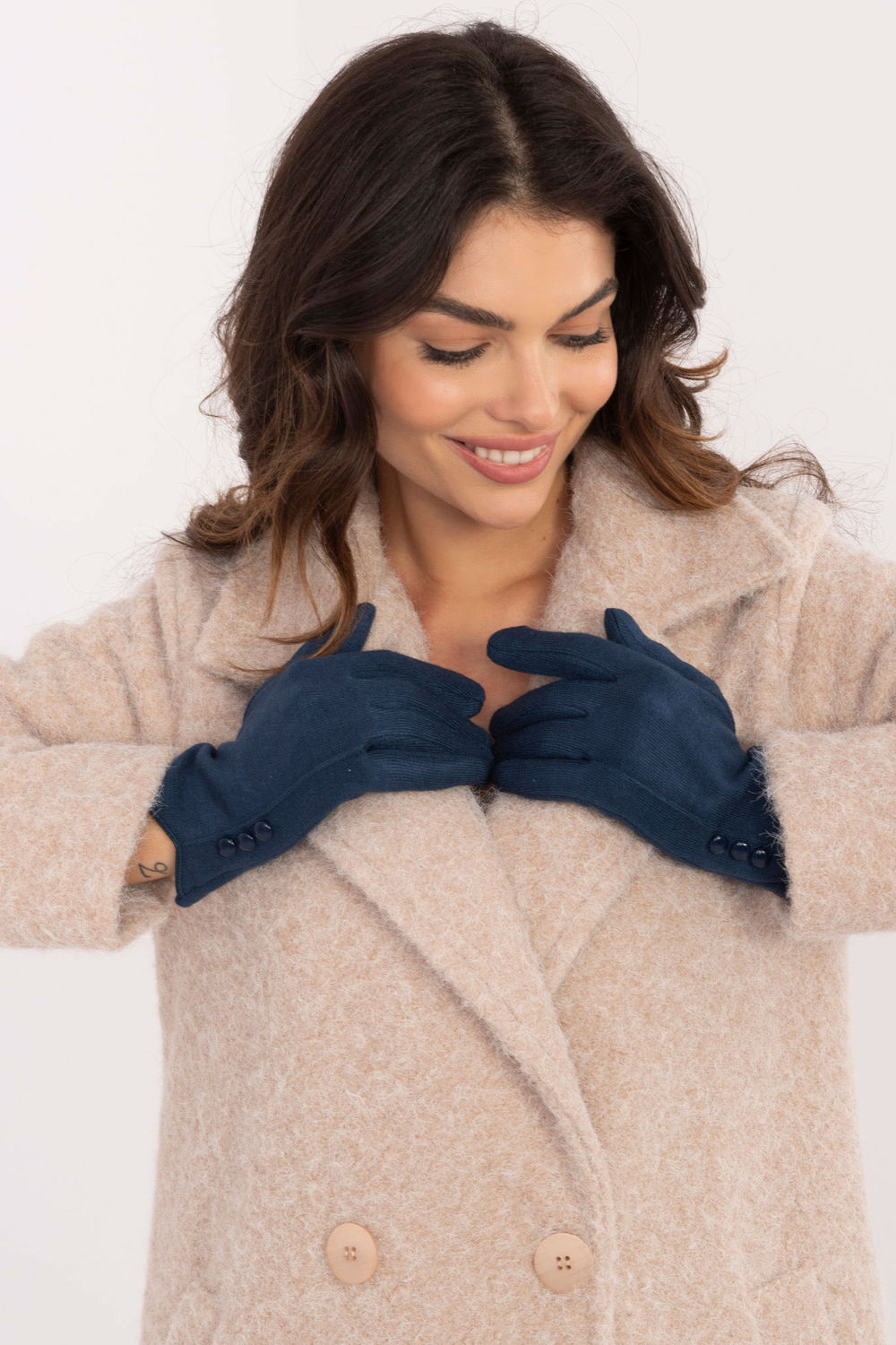 Gants femme AT — bleu
