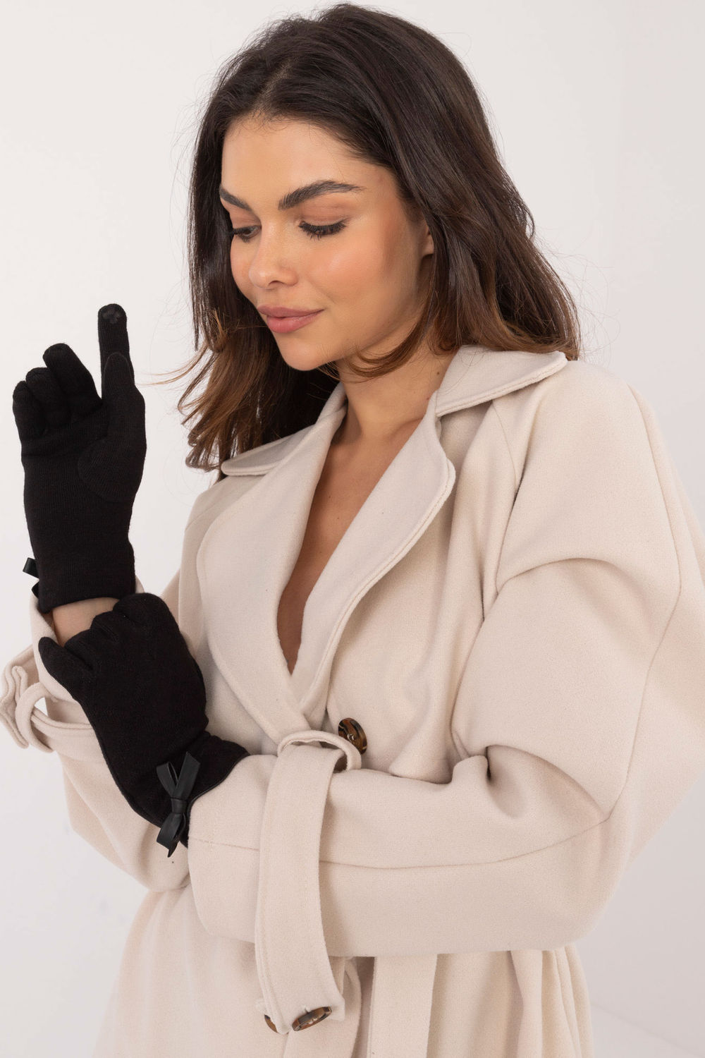 Gants femme AT — noir