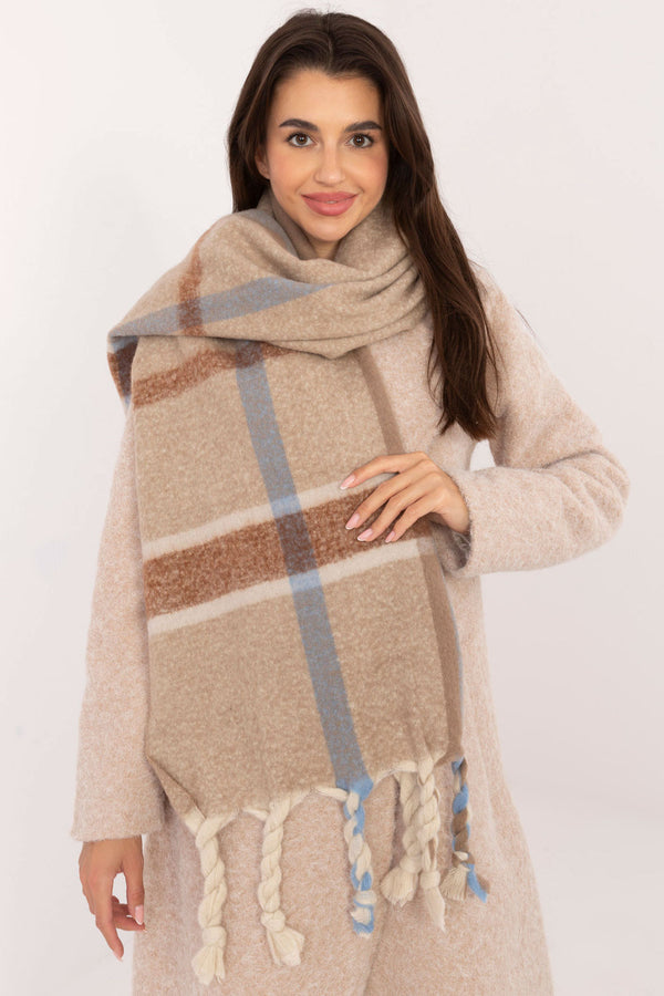 Châle femme AT — beige