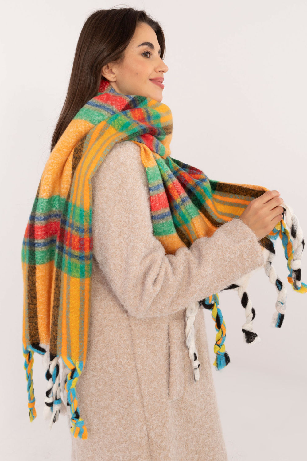 Châle femme AT — orange