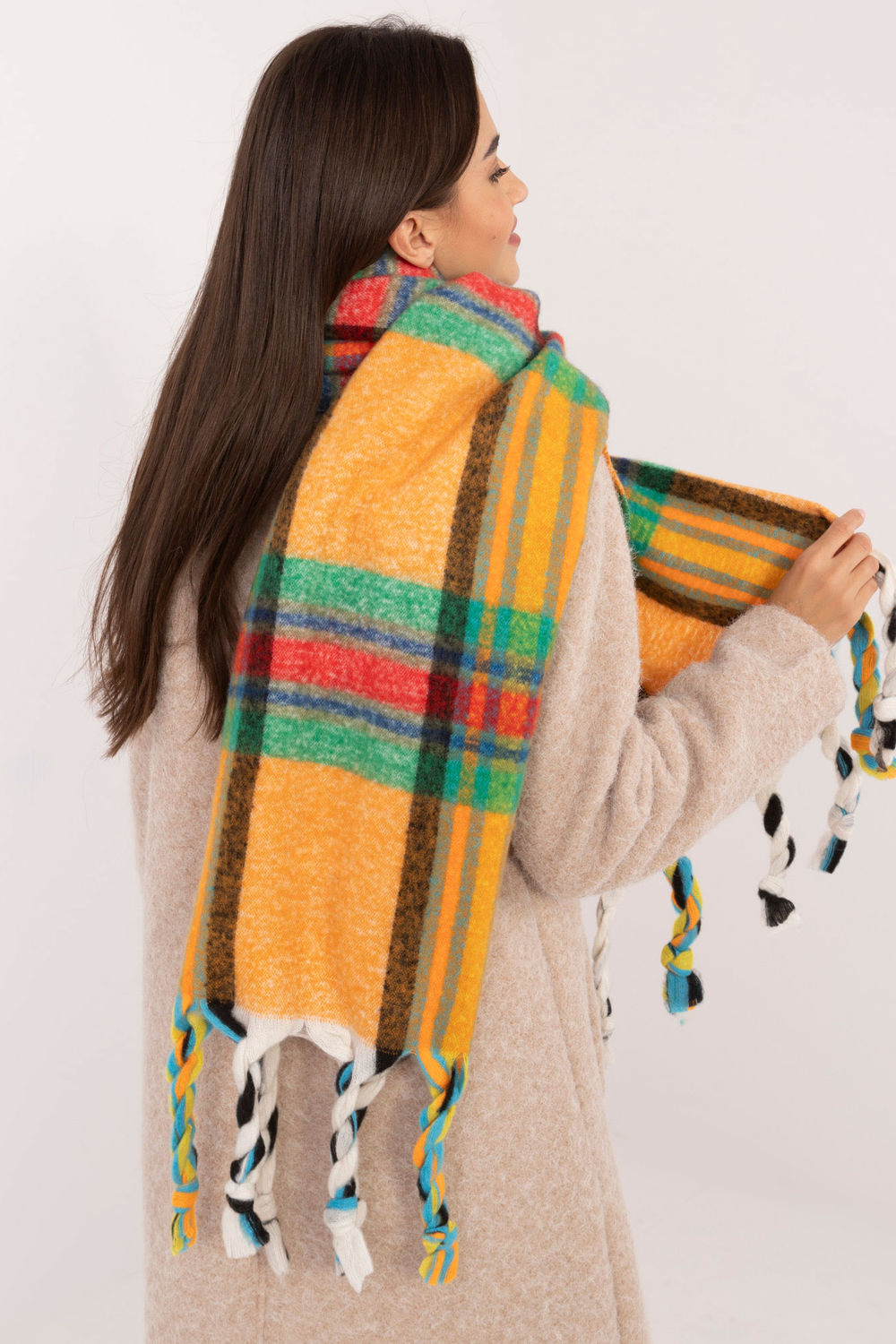 Châle femme AT — orange