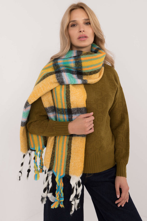 Châle femme AT — jaune