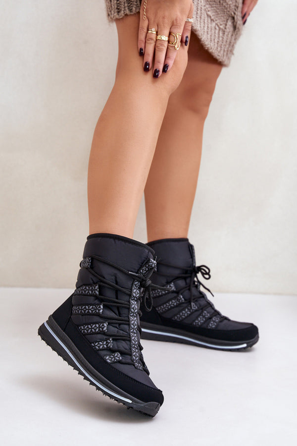 Bottes femme Step in style De Neige De — noir