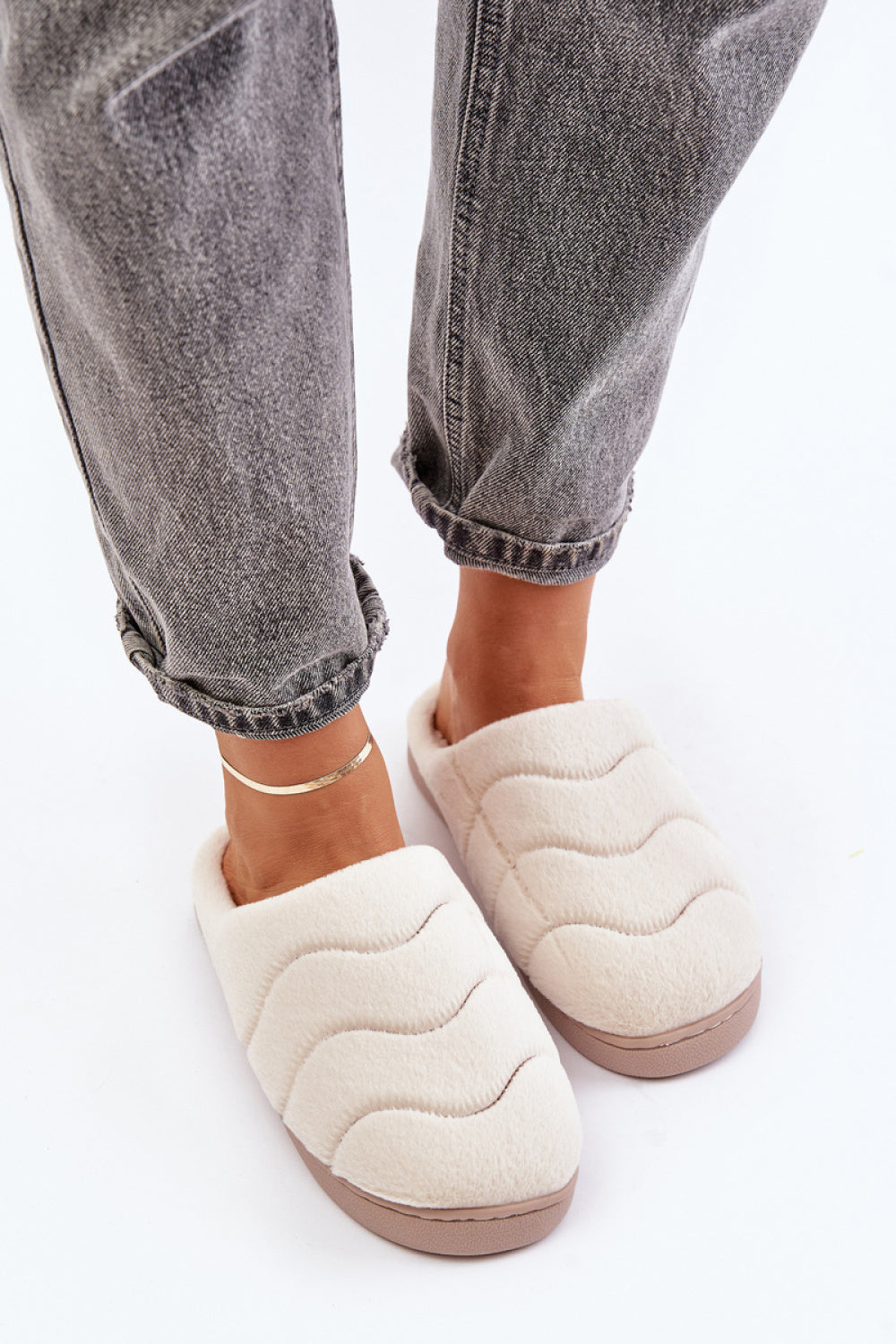 Pantalon femme Step in style Pantoufles Pantoufles — beige