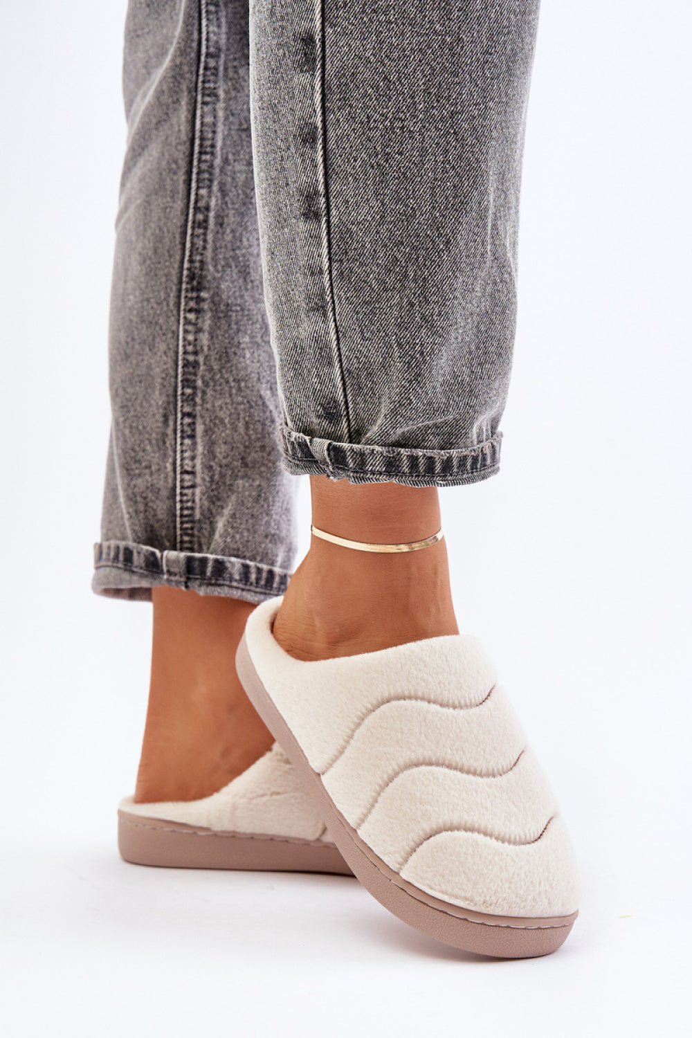 Pantalon femme Step in style Pantoufles Pantoufles — beige