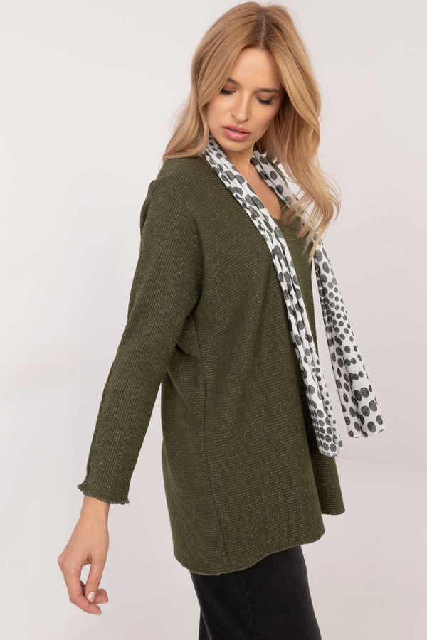 Pull femme Italy Moda Chandail Chandail — vert