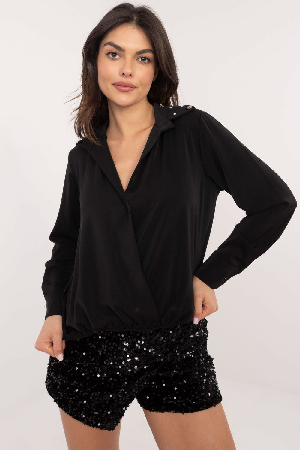Blouse femme Italy Moda — noir