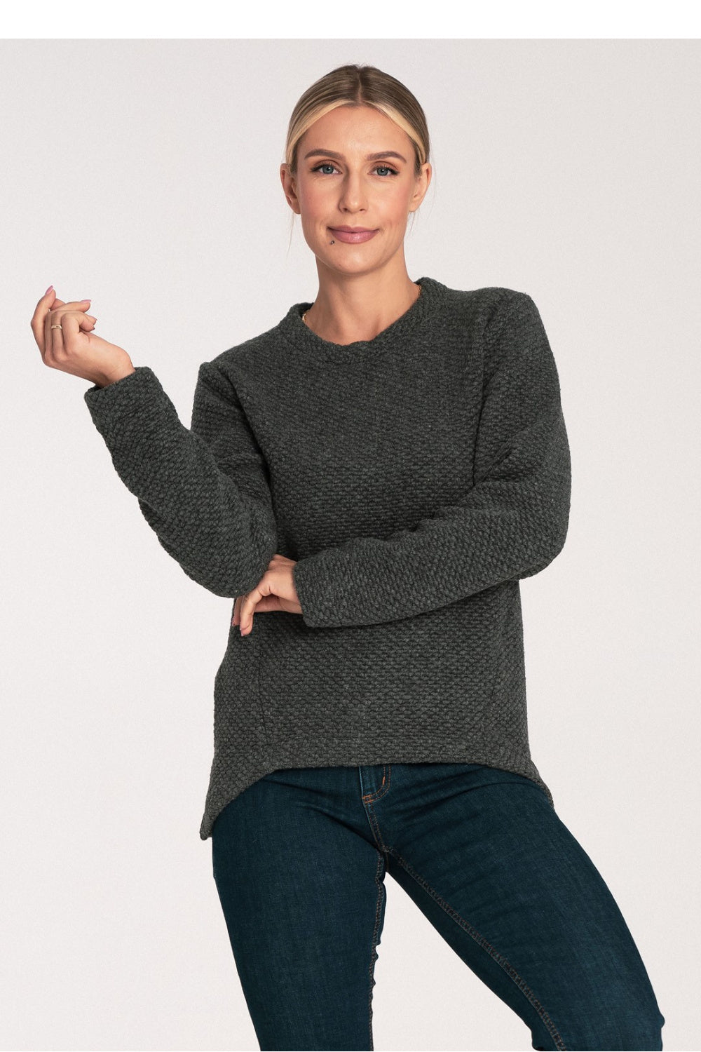 Pull femme Figl Chandail Chandail — gris