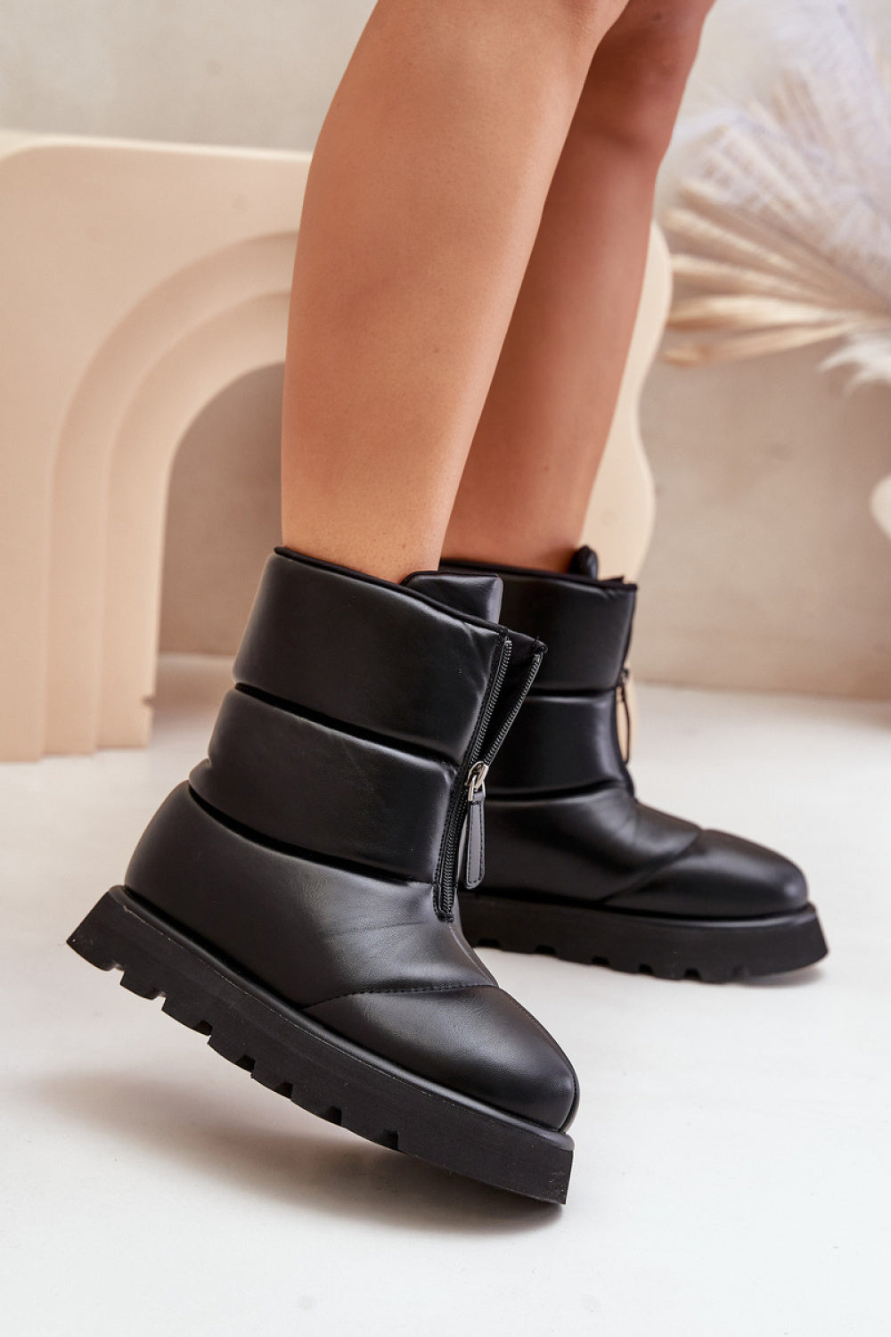 Bottes femme Step in style De Neige De — noir