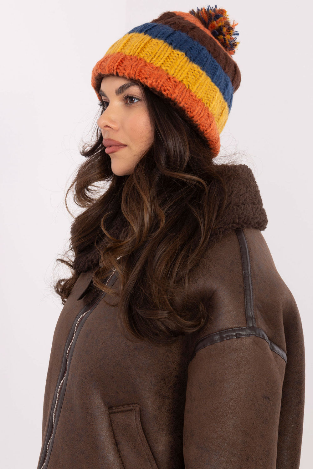 Bonnet femme AT — orange