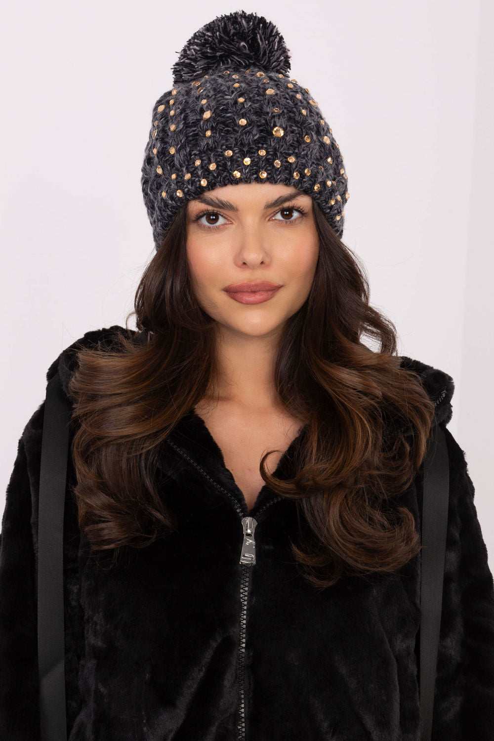 Bonnet femme AT — noir