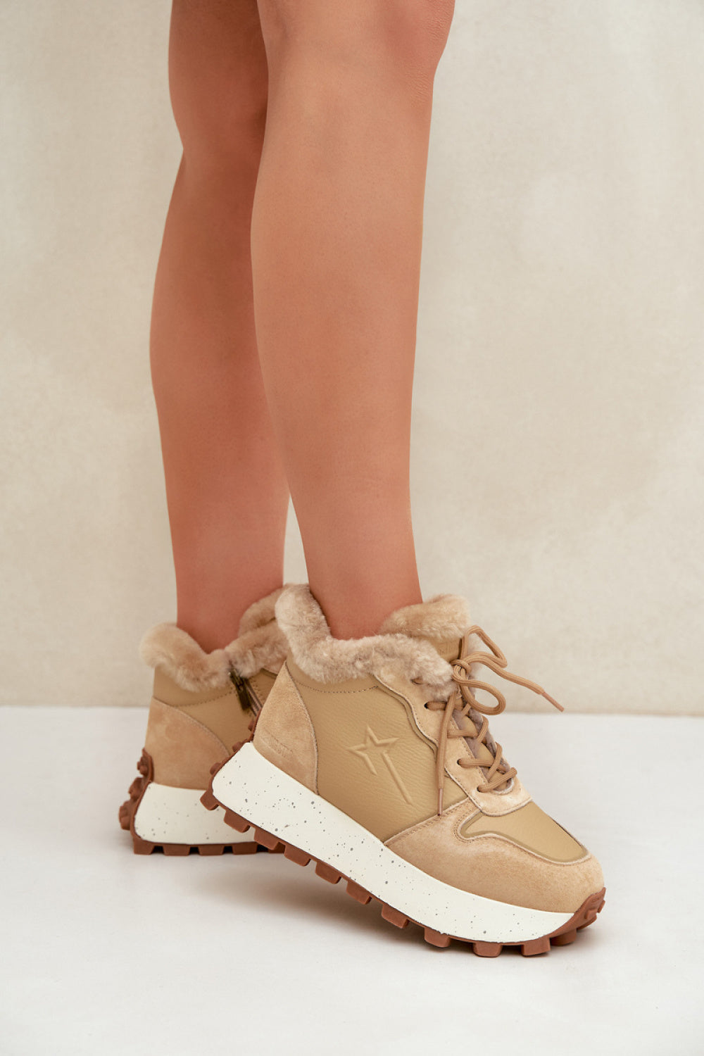 Chaussures de sport femme Step in style — beige