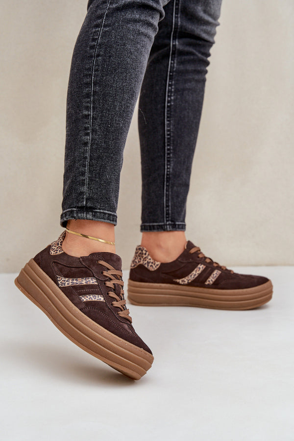 Chaussures de sport femme Step in style — brun