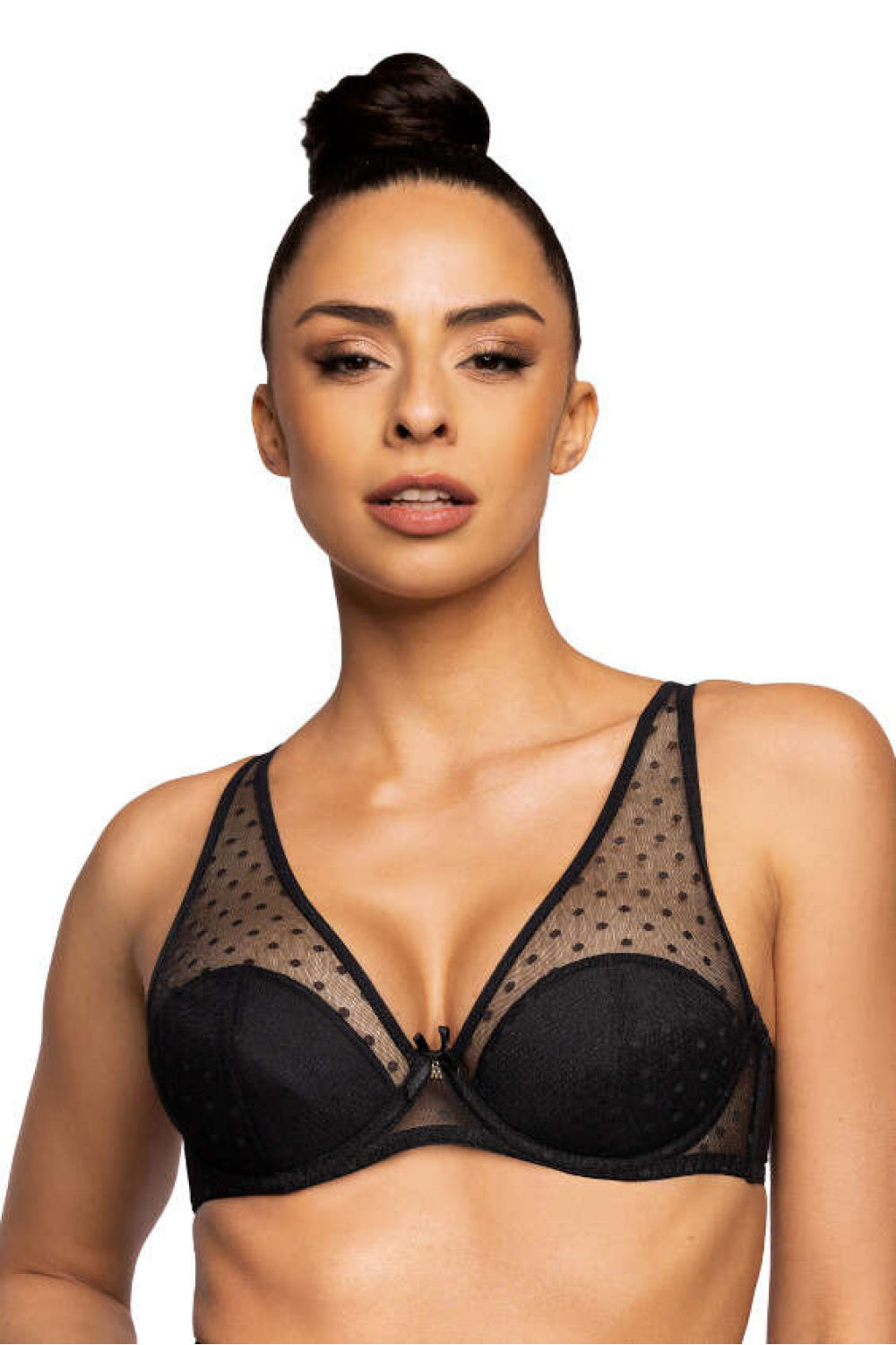 Soutien-gorge semi-soft femme Mat Soft Soft — noir
