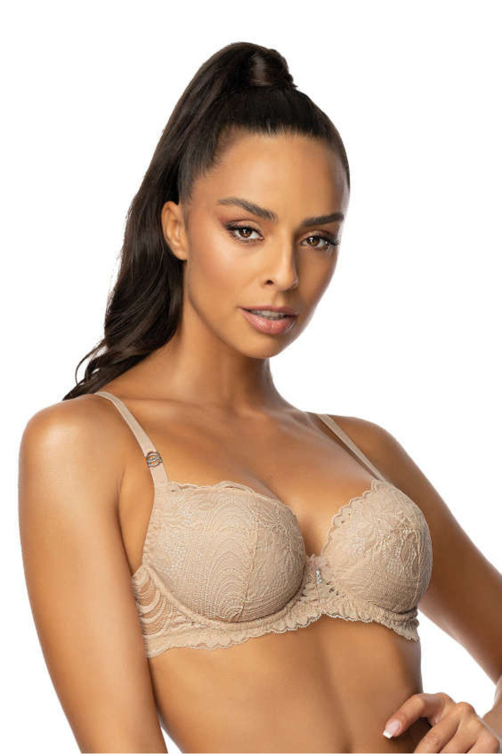 Soutien-gorge push-up femme Mat — beige