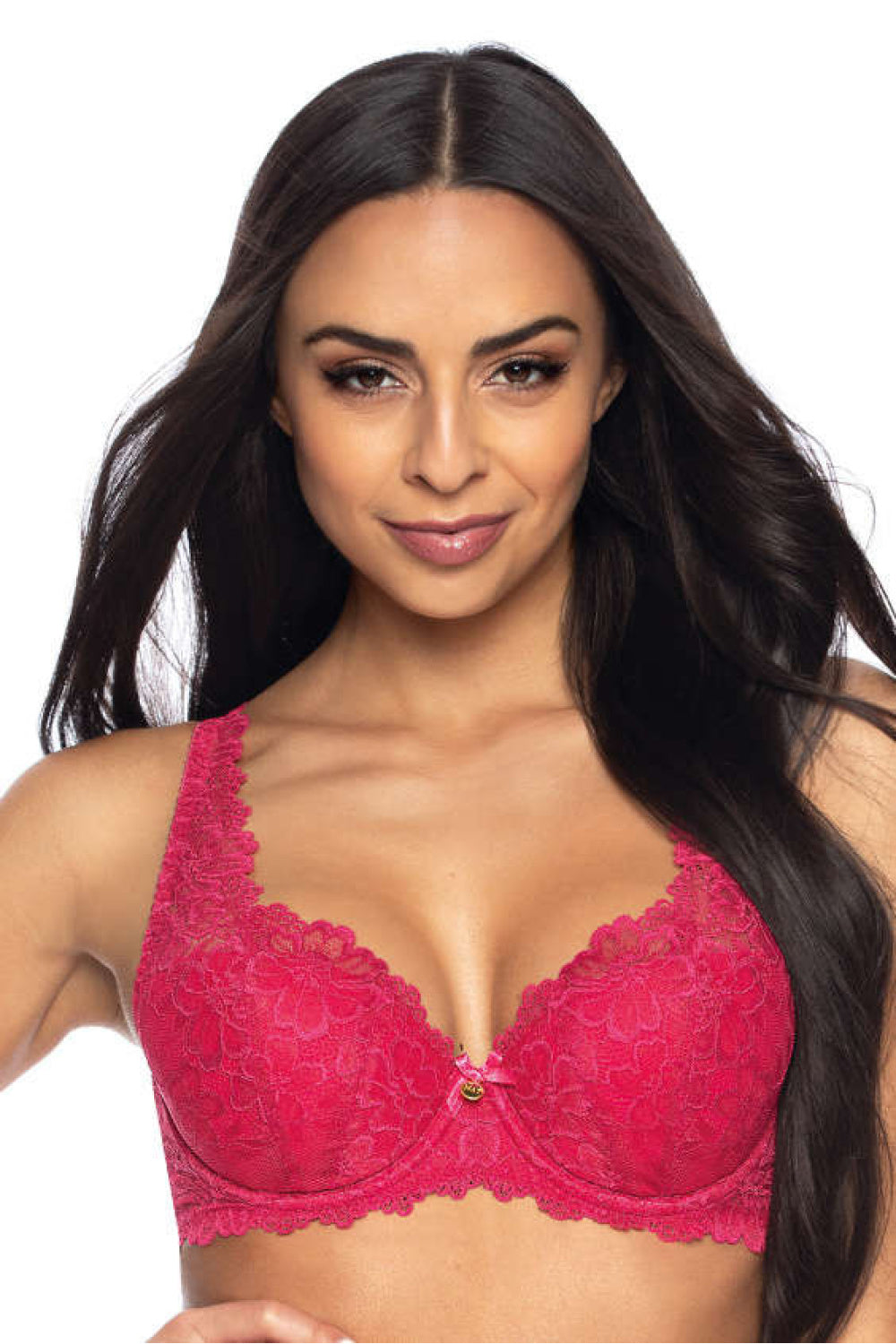 Soutien-gorge push-up femme Mat — rouge
