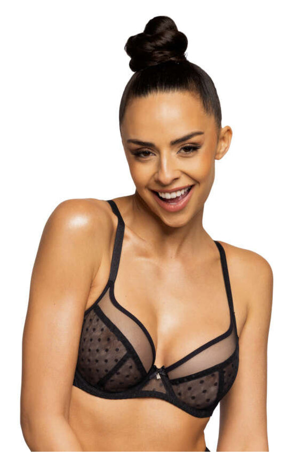 Soutien-gorge semi-soft femme Mat Soft Soft — noir