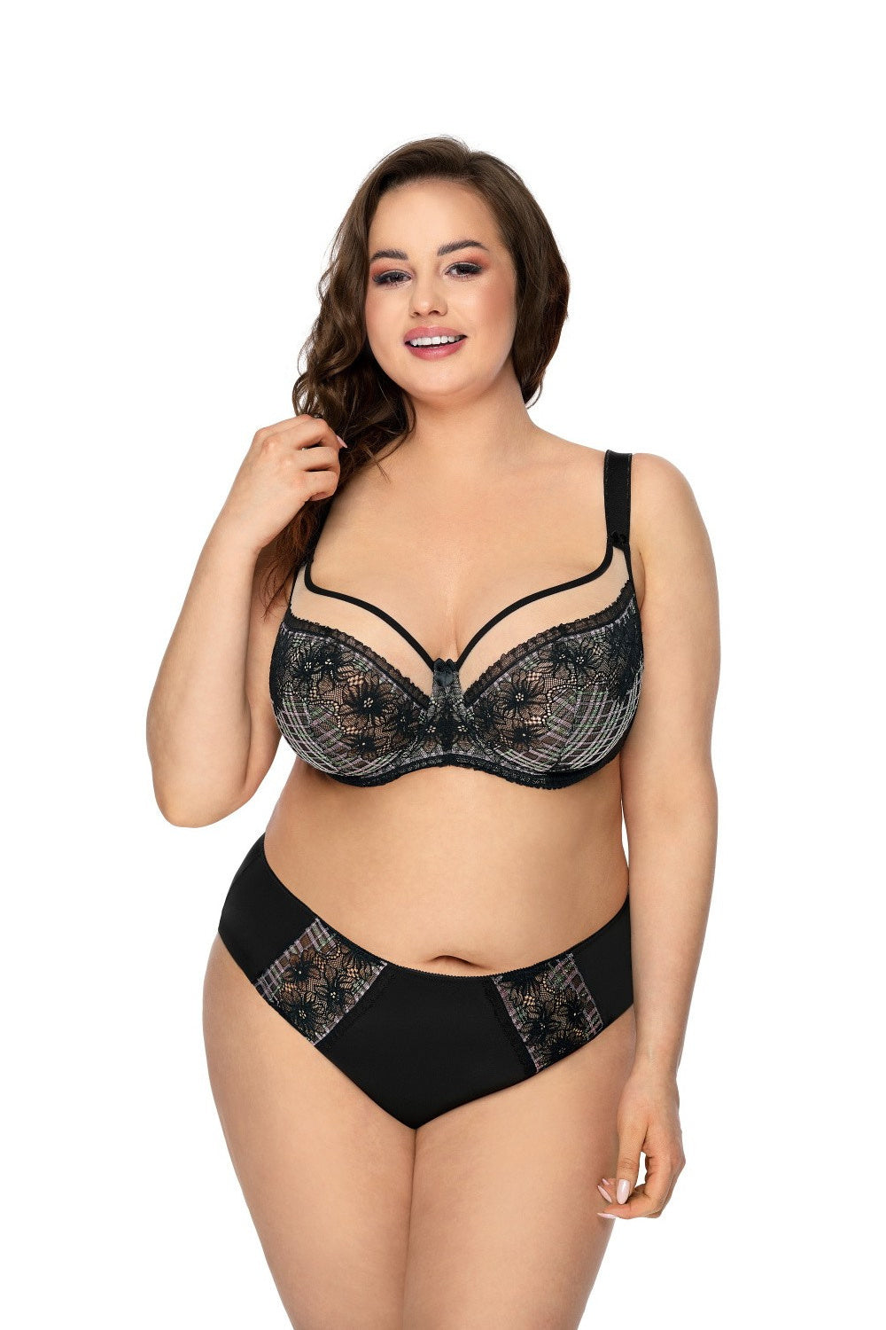 Soutien-gorge semi-soft femme Mat Soft Soft — noir