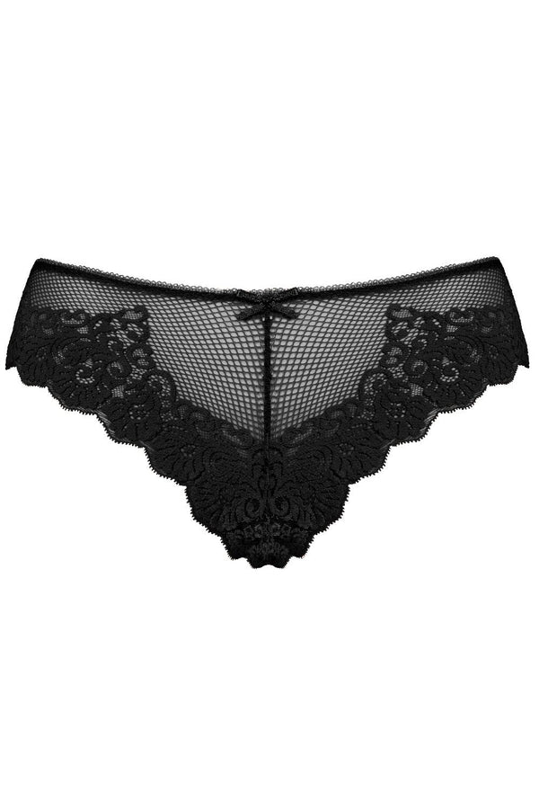 String femme Mat Strings Strings — noir