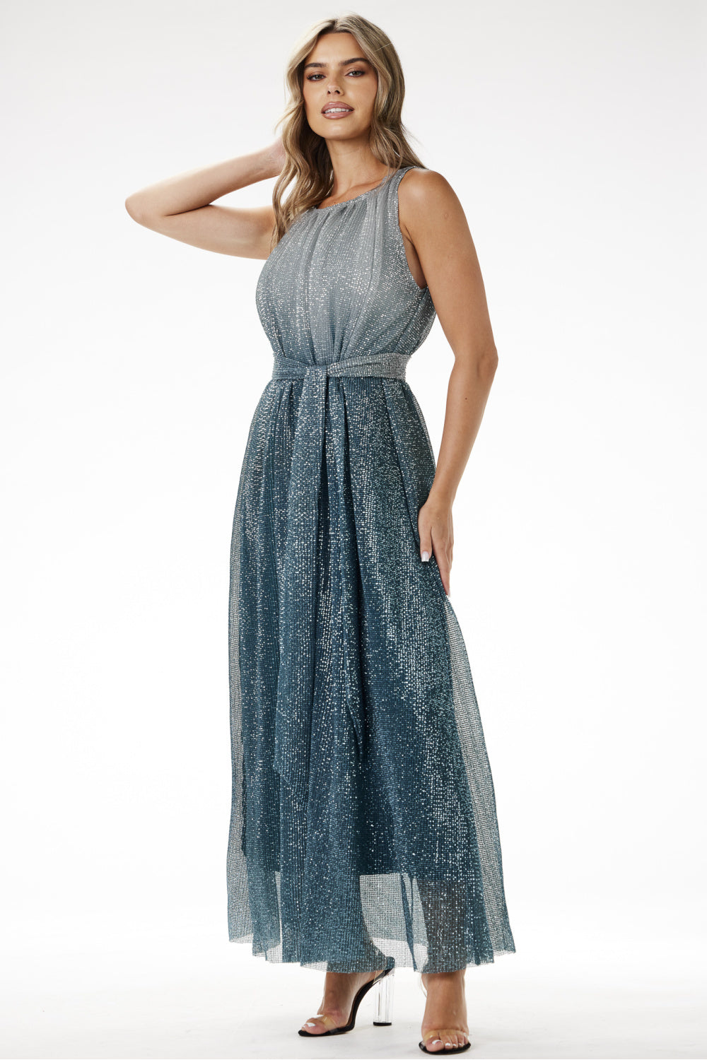 Robe femme awama Longue Longue — vert