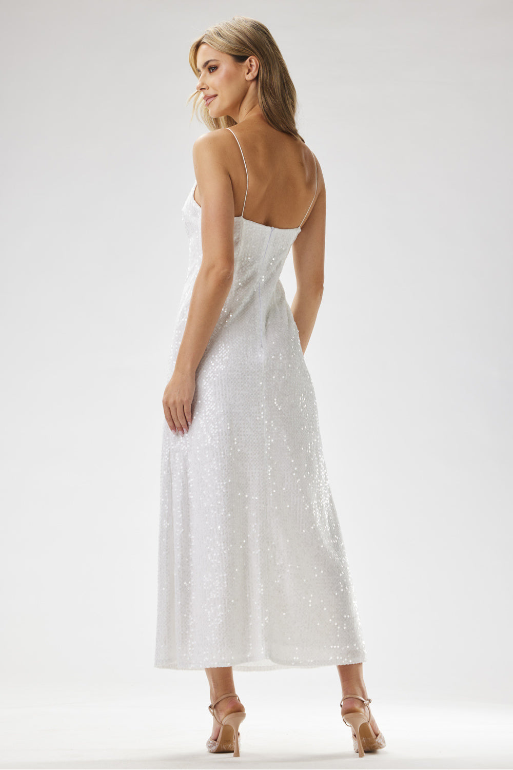Robe femme awama Longue Longue — blanc