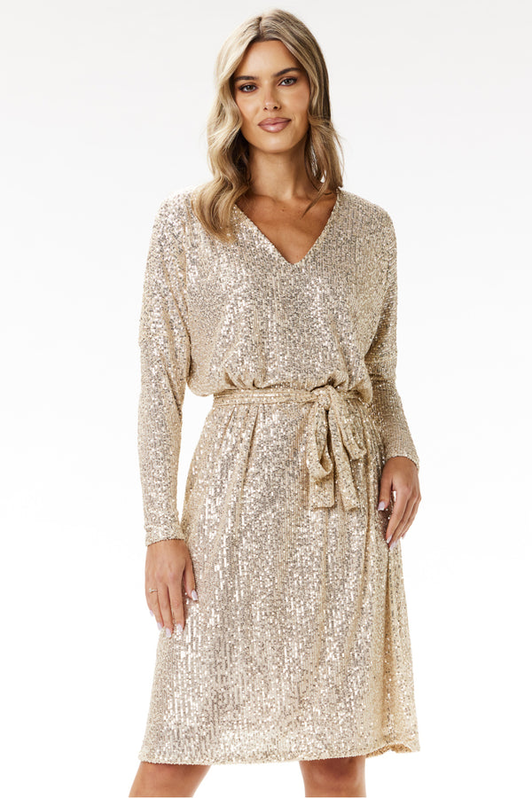 Robe femme awama De Soirée De — beige