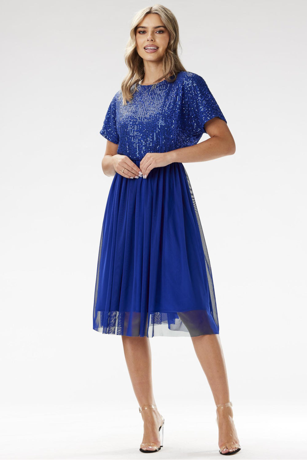 Robe femme awama De Soirée De — bleu