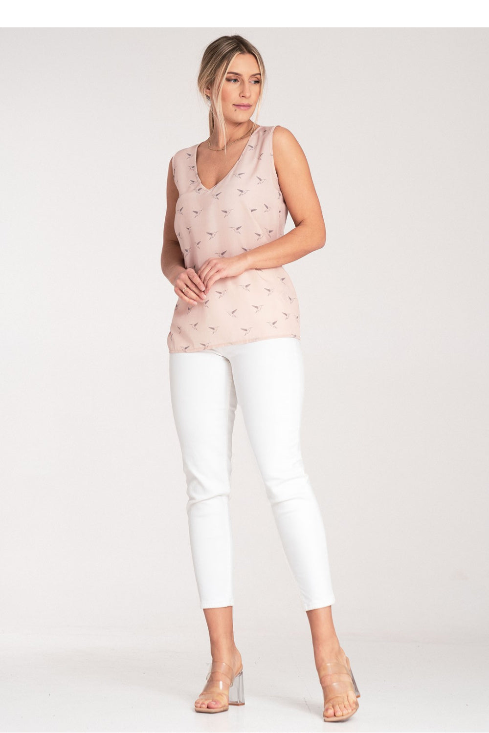 Blouse femme Figl Chemisier Chemisier — rosé