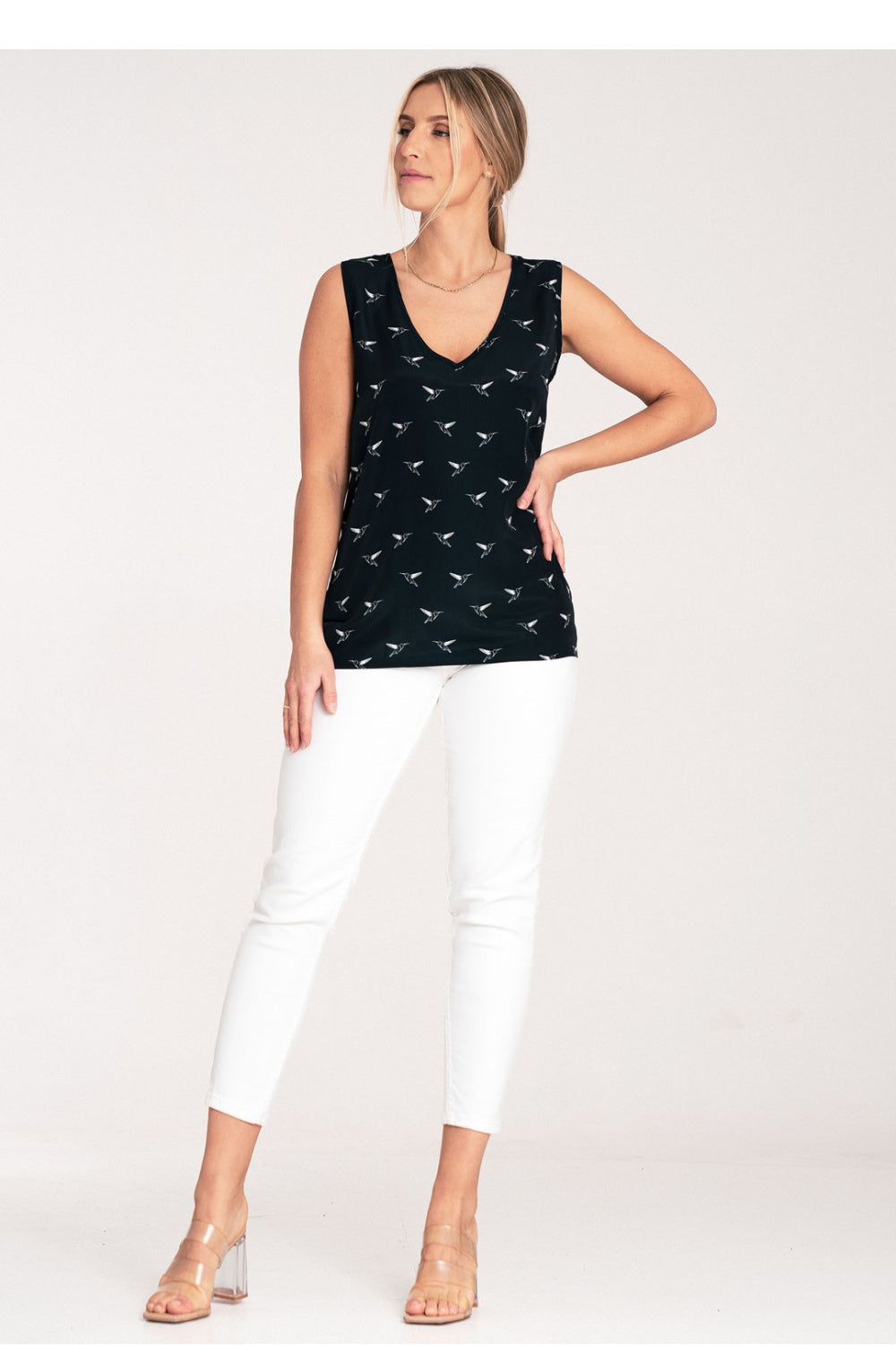 Blouse femme Figl Chemisier Chemisier — bleu marine