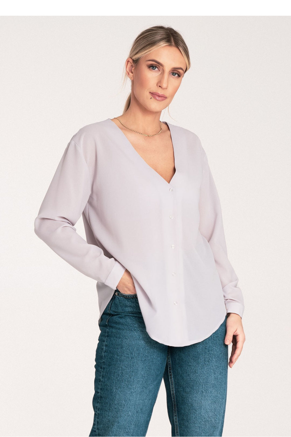 Blouse femme Figl — gris
