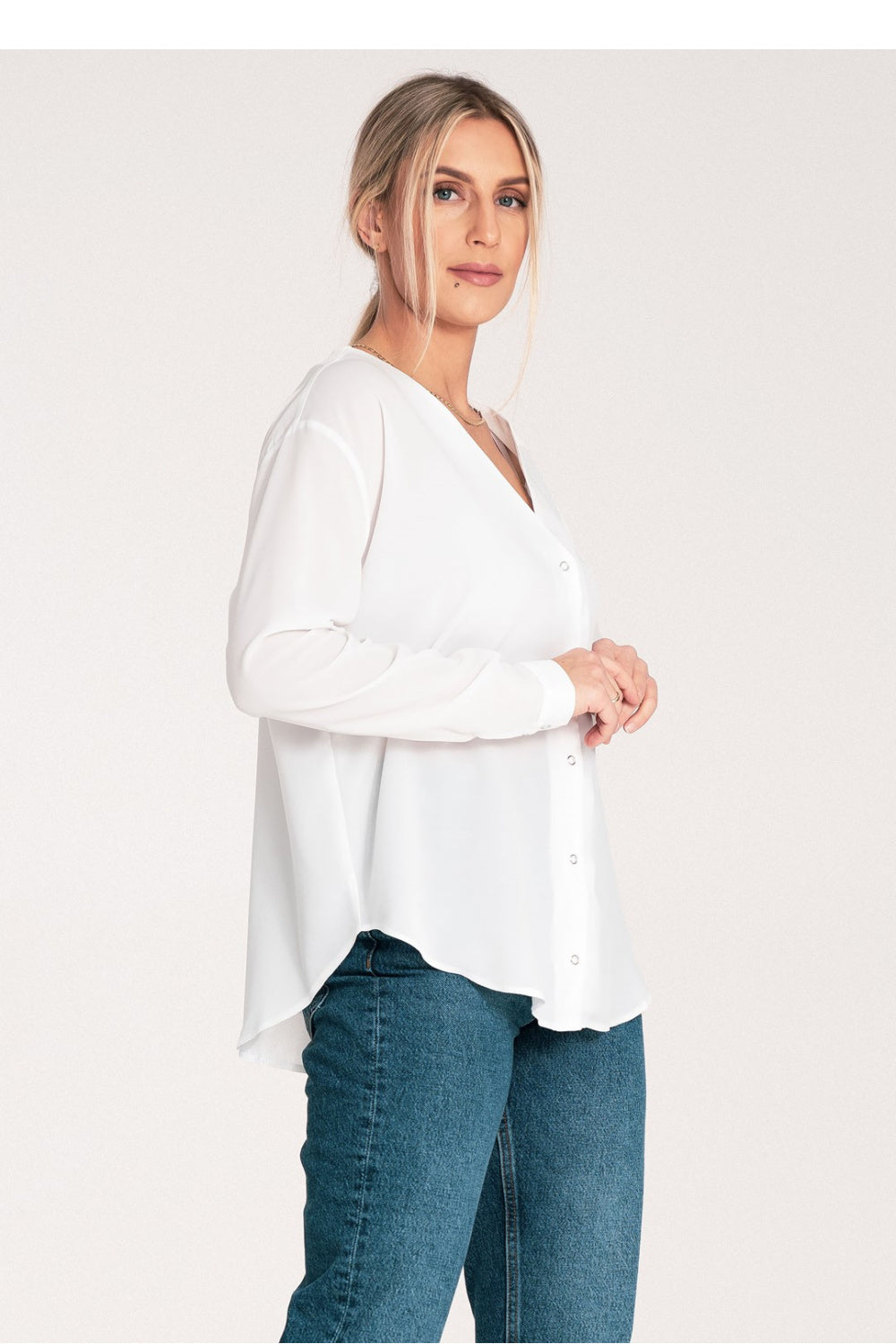 Blouse femme Figl — beige